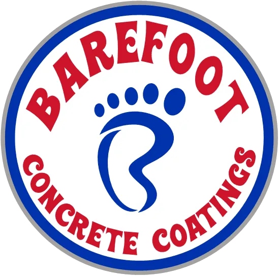 Barefoot Concrete Coatings Logo.