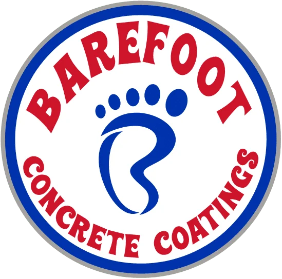 Barefoot Concrete Coatings Logo.